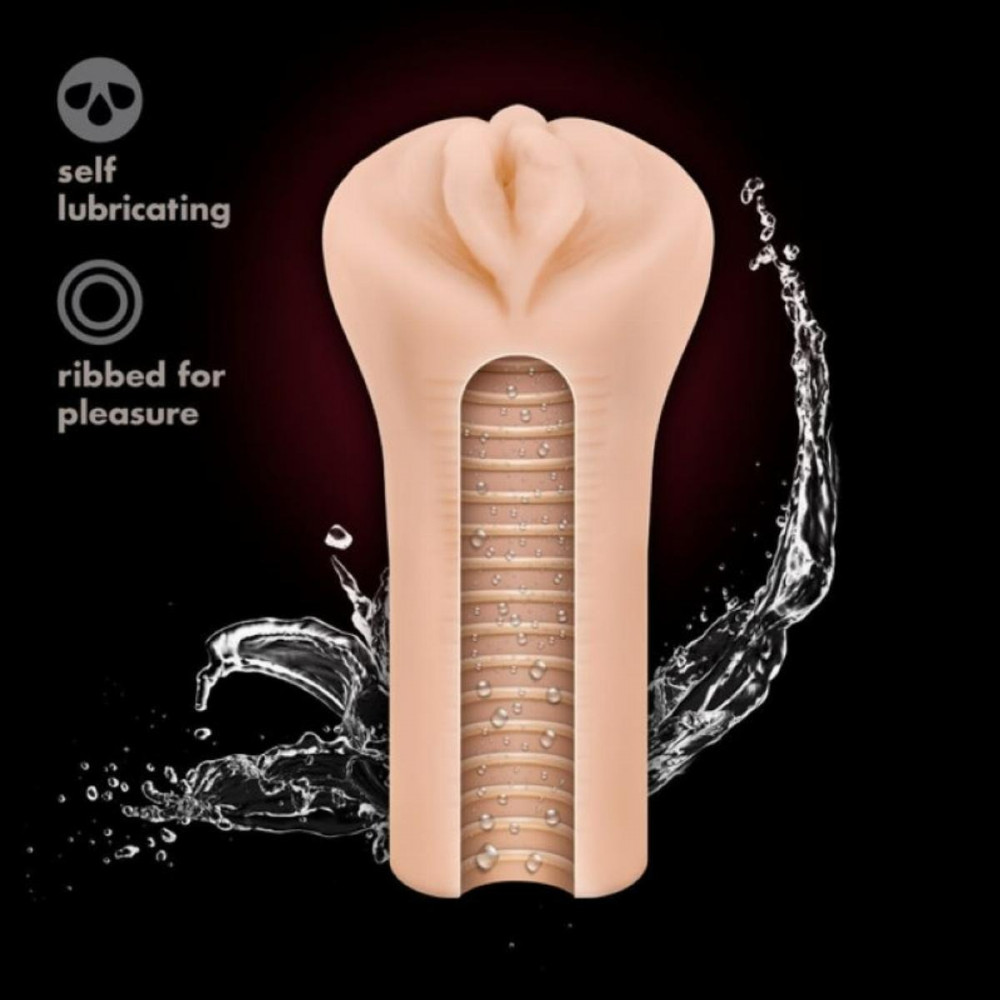 Секс игрушки - Мастурбатор с вибропулей M For Men Veronika реалистичный, 7.6 см х 16.5 см 2