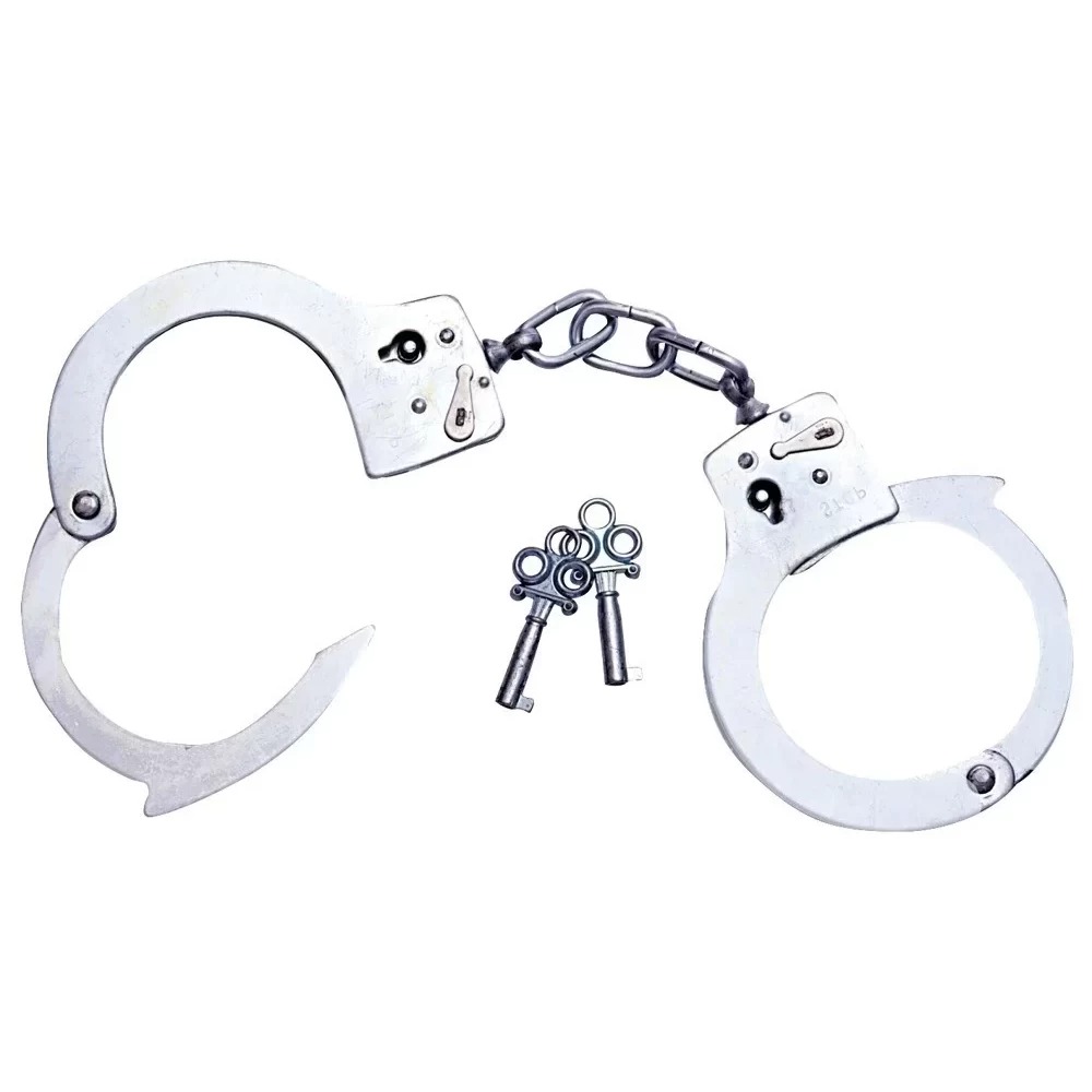 БДСМ игрушки - Металлические наручники You2Toys с ключами в комплекте