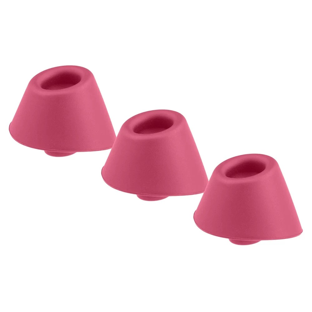 Секс игрушки - Сменные насадки на Duo Heads Raspberry S ( 3)