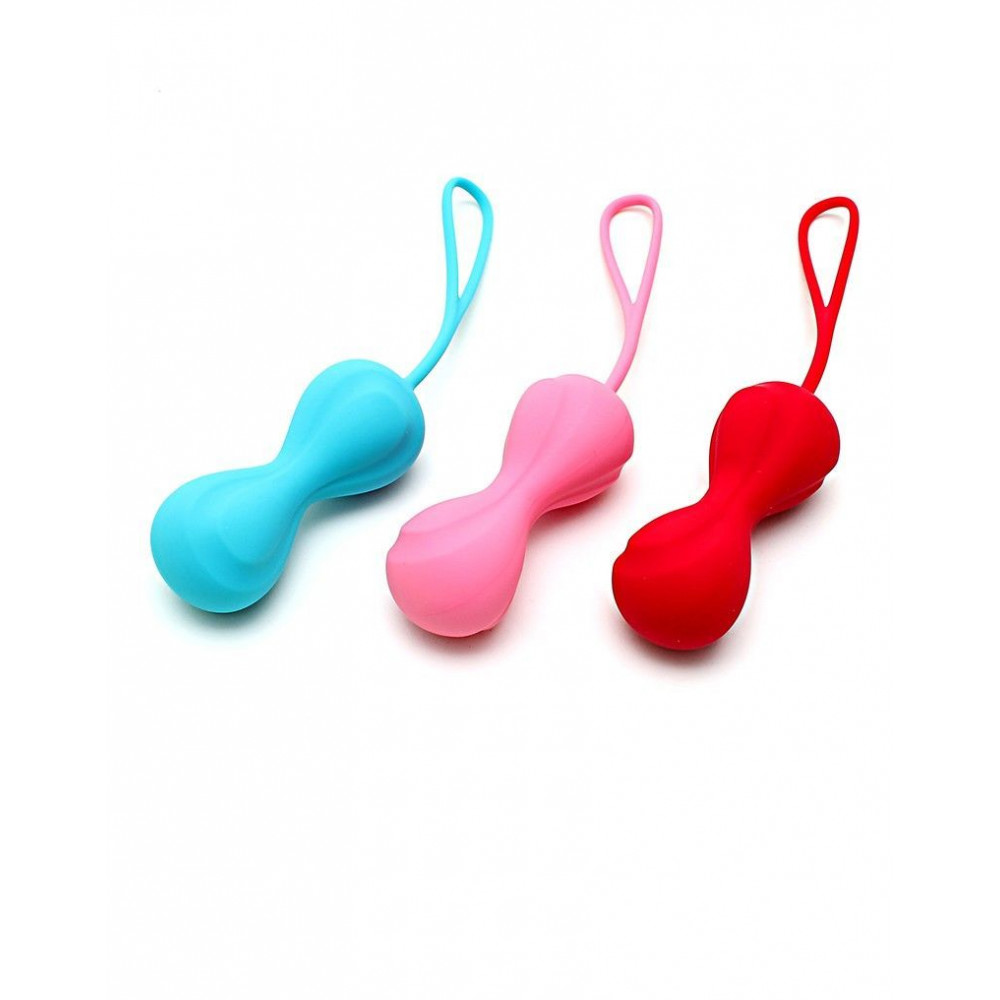 Вагинальные шарики - Вагинальные шарики Satisfyer Power Balls (3 пары), диаметр 3,4см, масса 60-76-92г, с шариком внутри 2