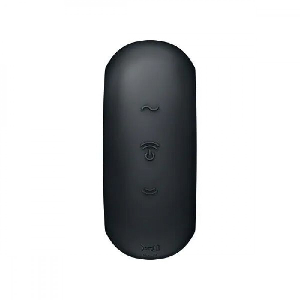 Вибраторы вакуумные - Вакуумный стимулятор с вибрацией Satisfyer Pro To Go 3 Black 3