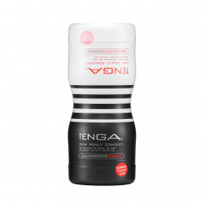 Мастурбатор Tenga Dual Sensation Cup EXTREMES, двухсторонний, 2в1 — нежная и жесткая стимуляция