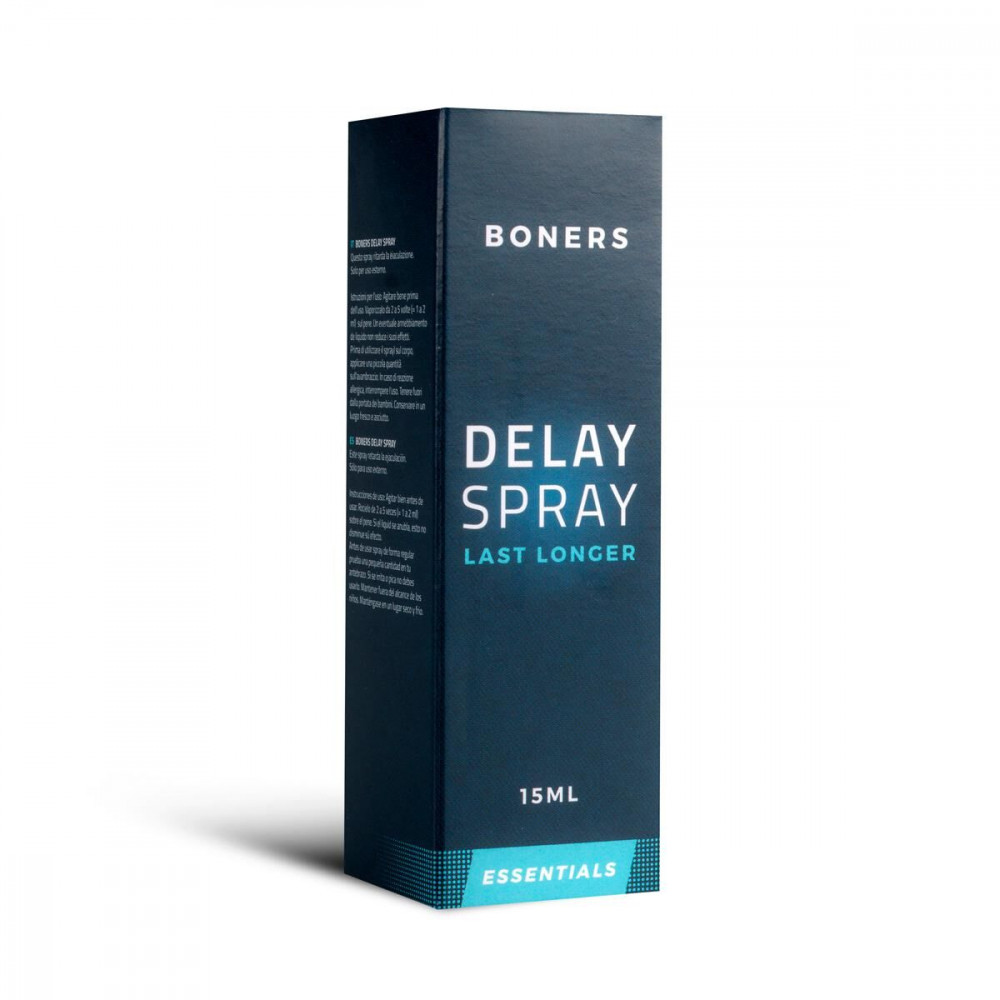 Мужские возбудители - Пролонгатор Boners Delay Spray 3