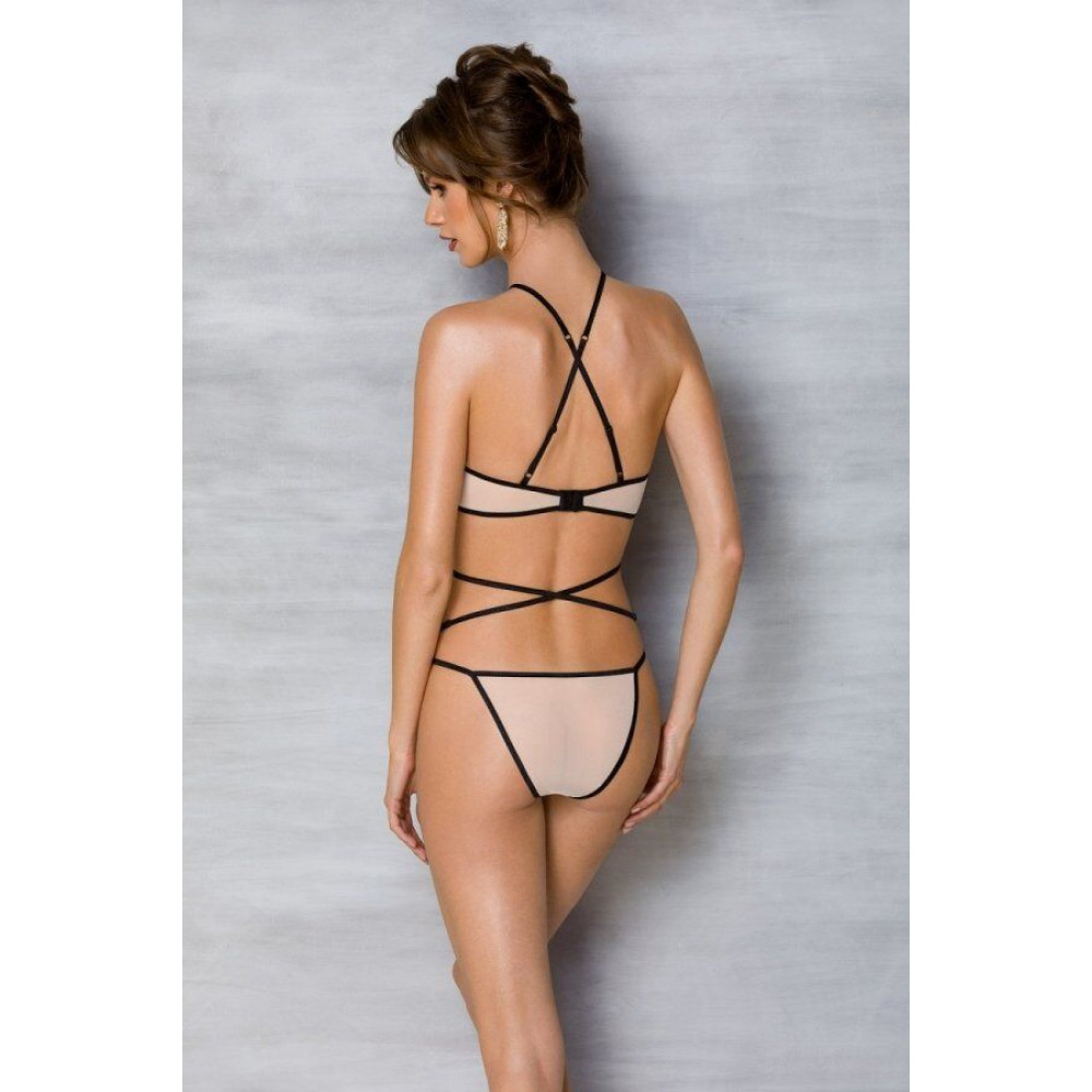 Эротические комплекты - Комплект CHIKA SET cream XXL/XXXL - Passion 6
