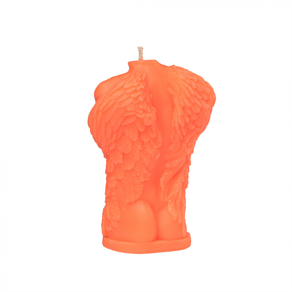 Массажные масла и свечи - Свеча LOVE FLAME - Angel Man Orange Fluor, CPS07-ORANGE 1