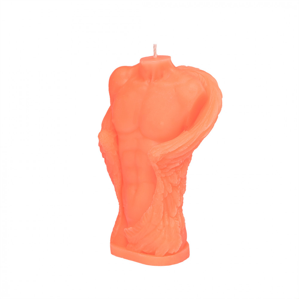 Массажные масла и свечи - Свеча LOVE FLAME - Angel Man Orange Fluor, CPS07-ORANGE 2