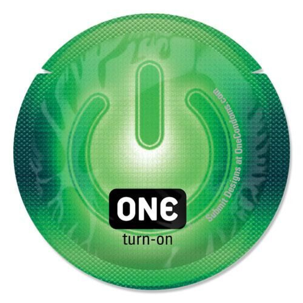 Презервативы - Презерватив ONE Glowing Pleasures 1 шт 9