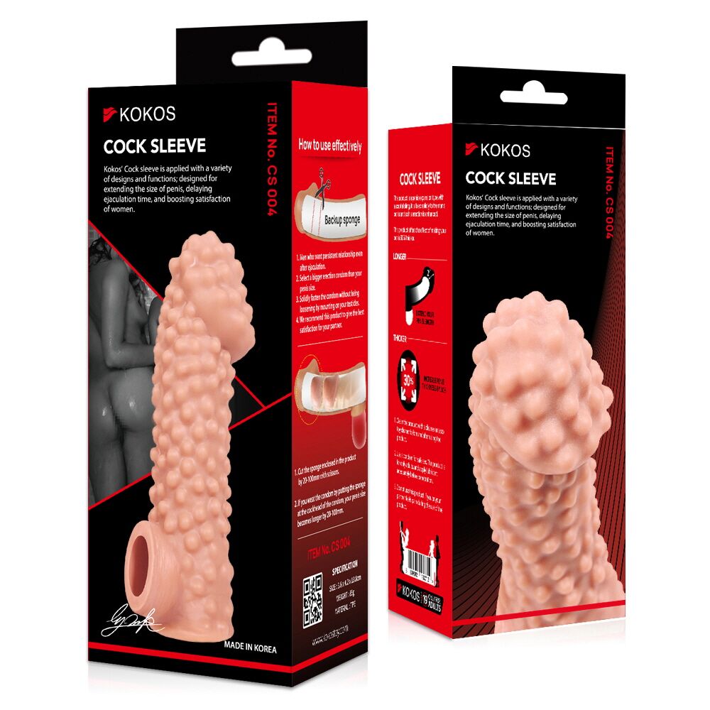 Насадки на член - Насадка на член Kokos Cock Sleeve CS 004 M 3
