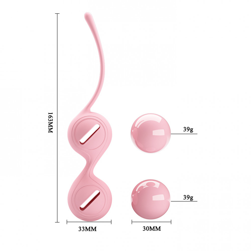 Вагинальные шарики - Вагинальные шарики PrettyLove Kegel Tighten Up I BI-014490 4