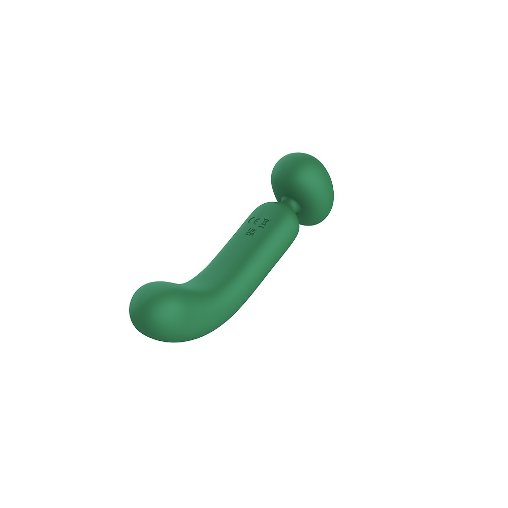 Секс игрушки - Вибратор-микрофон со стимуляцией точки G Chisa Lust Ripple Buster.S, зеленый 3