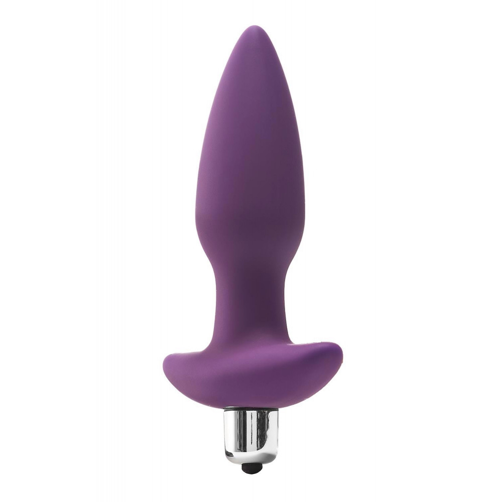 Секс игрушки - Вибрирующая анальная пробка Dream Toys Flirts, фиолетовая 1