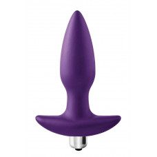 Вибрирующая анальная пробка Dream Toys Flirts, фиолетовая