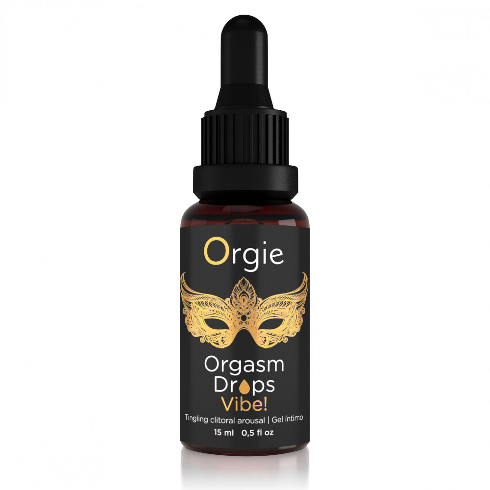  - Клиторальные капли с вибрацией ORGASM DROPS VIBE! - 15 мл Orgie (Бразилия-Португалия)