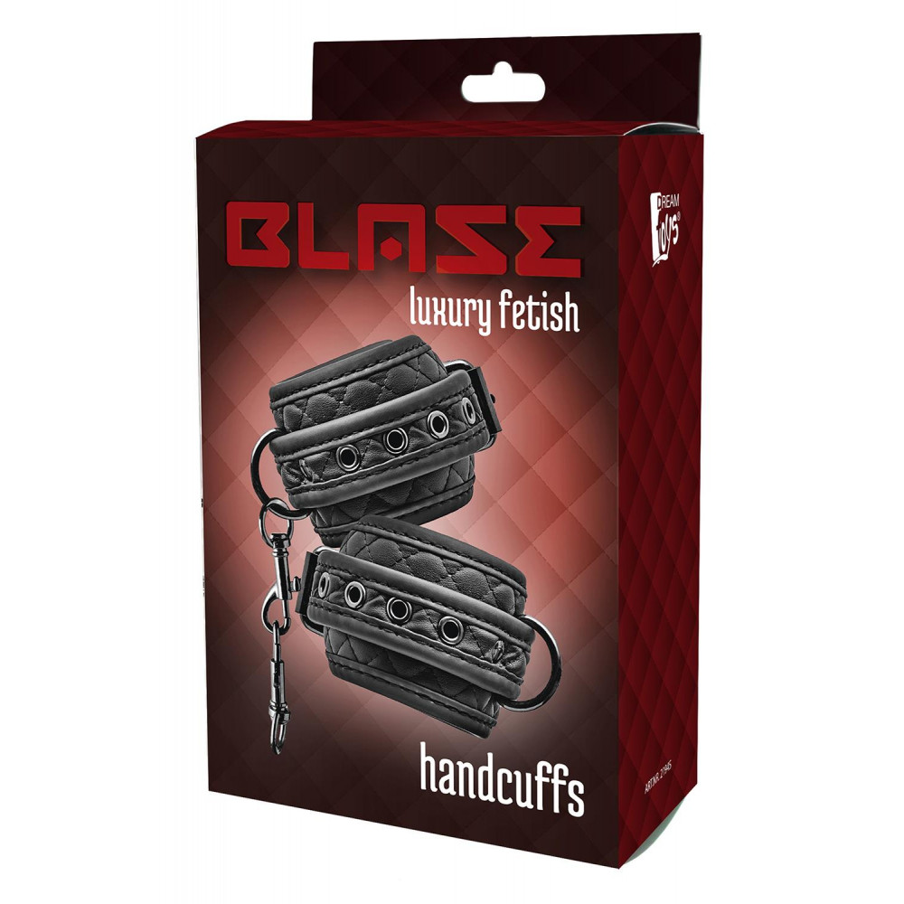 Секс игрушки - Наручиники Dream Toys BLAZE HANDCUFF DIAMOND BLACK 3