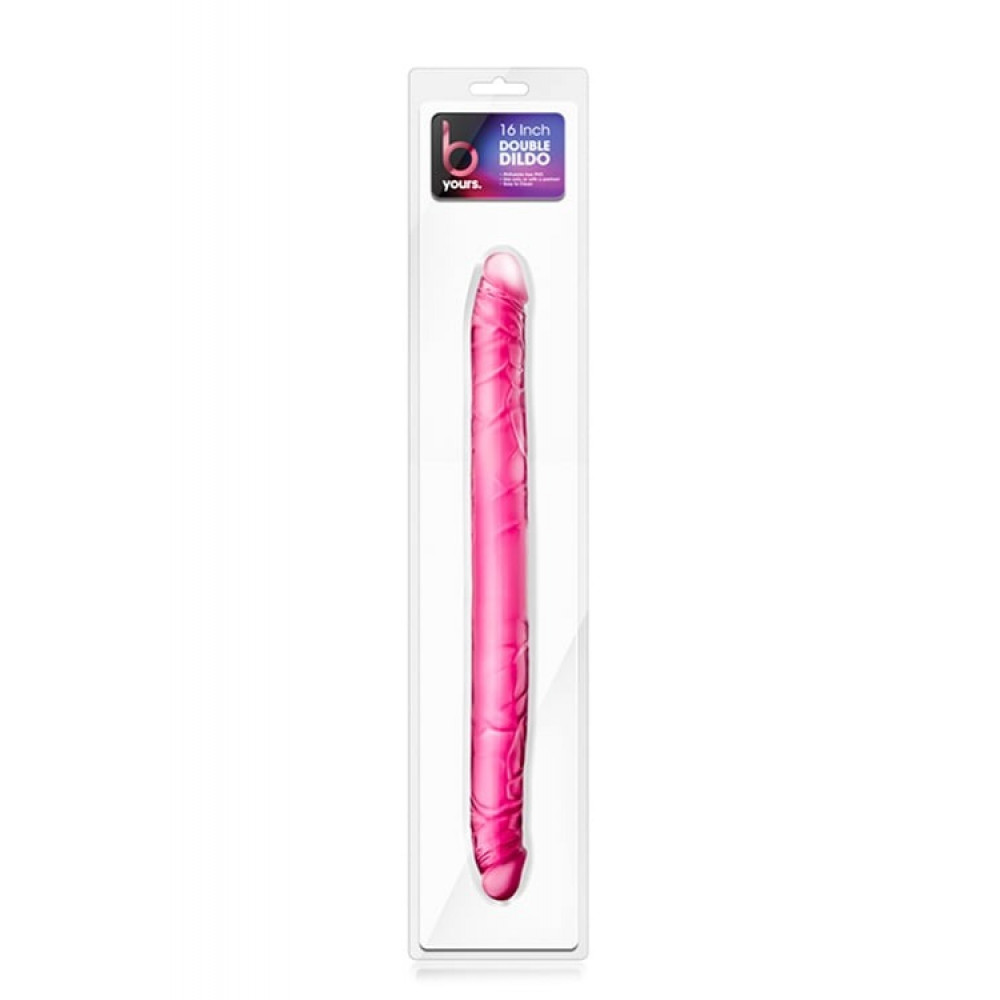 Секс игрушки - Фаллоимитатор двухсторонний Blush B Yours Double Dildo розовый 2