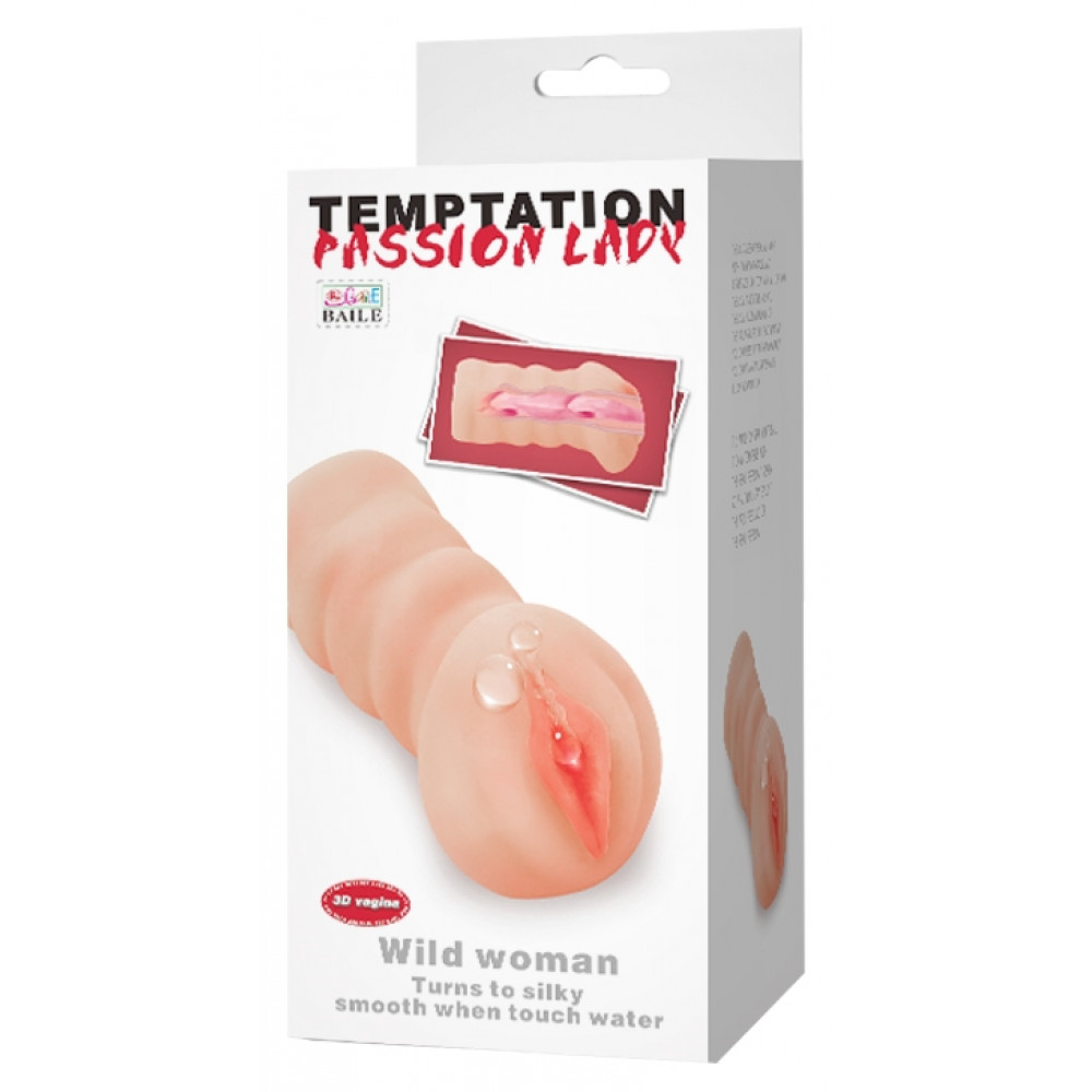 Мастурбаторы вагины - Мастурбатор BAILE - Temptation Passion Lady Water lubricant, BM-009132K 1