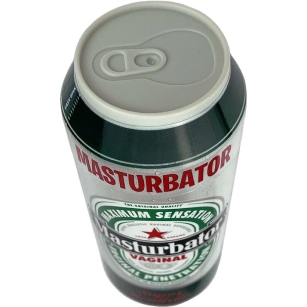 Секс игрушки - Мастурбатор вагина Alive Heineken Vagina II в колбе с имитацией под банку пива 4