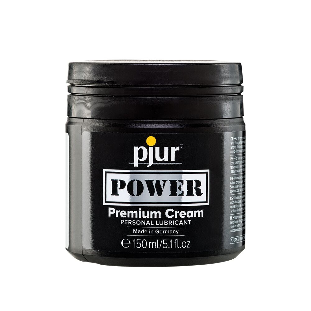 Анальные смазки - Густая смазка для фистинга и анального секса pjur POWER Premium Cream 150мл на гибридной основе