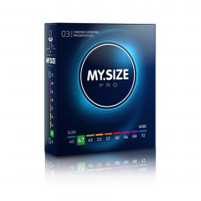 Презервативы ультратонкие латексные My.Size Extra Small 47 мм (цена за упаковку, 3 шт.)
