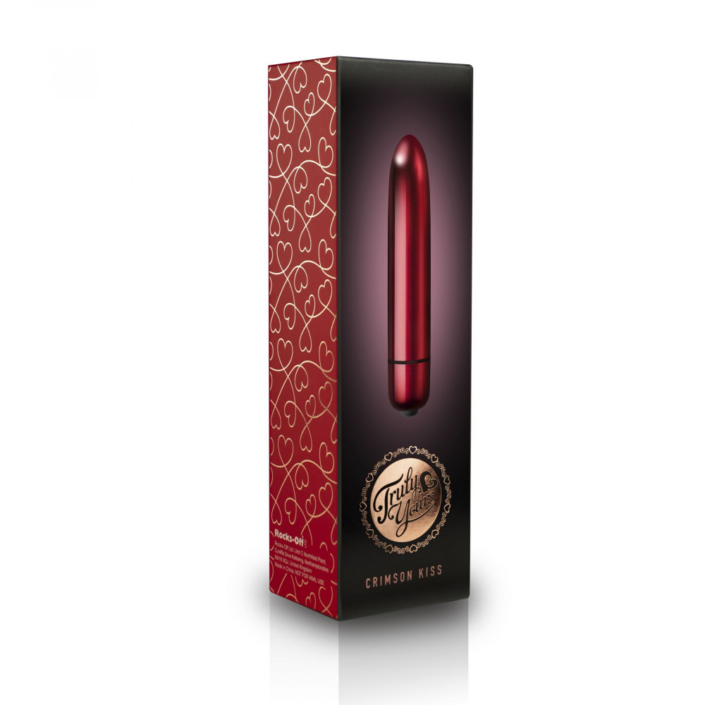 Вибропули  - Вибратор Rocks Off RO-90mm 10 Speed Crimson Kiss 5