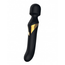 Вибромассажер 2в1 Dorcel Dual Orgasms Gold классический массажер и вибратор с жемчужным массажем