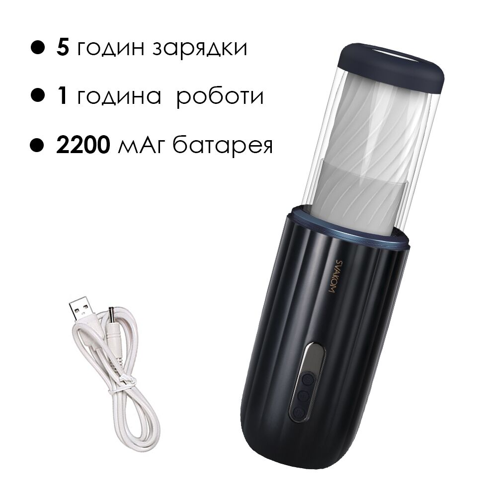 Мастурбаторы с вибрацией - Интерактивный мастурбатор с озвучкой Svakom Alex Neo 3