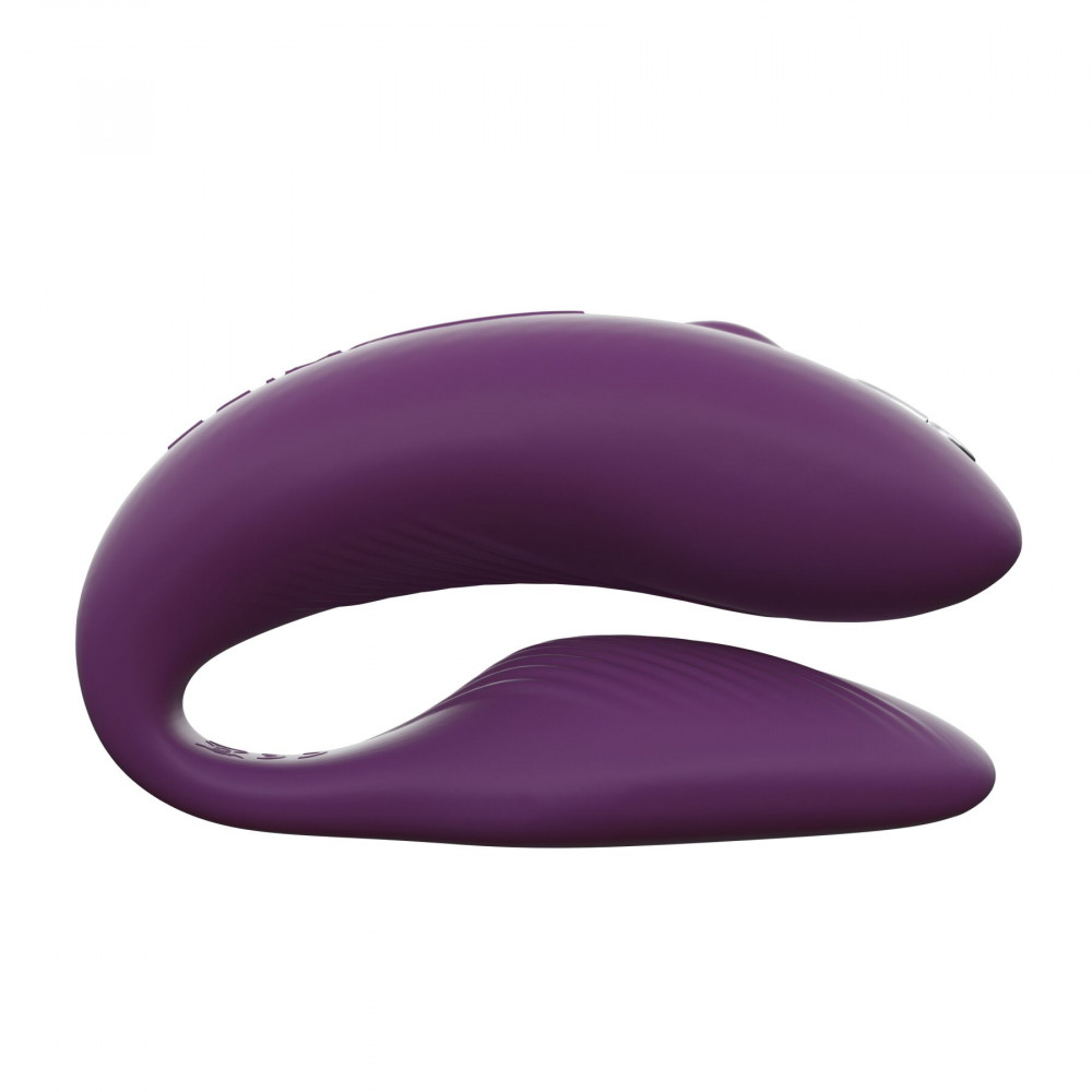Вибраторы для пар - Смарт-вибратор для пар We-Vibe Chorus Purple, сенсорное управление вибрациями сжатием пульта 11