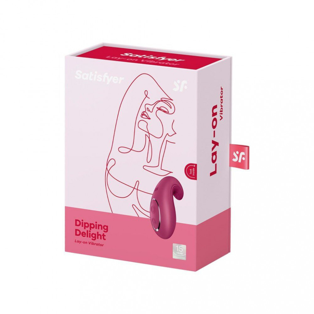 Клиторальный вибратор - Вибратор Satisfyer Dipping Delight Berry 1