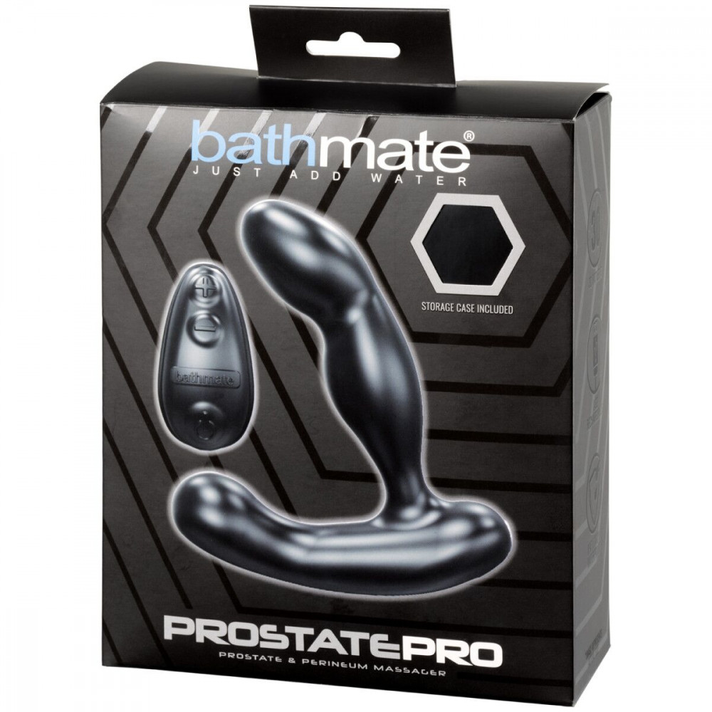 Массажёры простаты с вибрацией - Массажер простаты с вибрацией Bathmate Prostate Pro, 3 мотора, 30 режимов, пульт ДУ 1