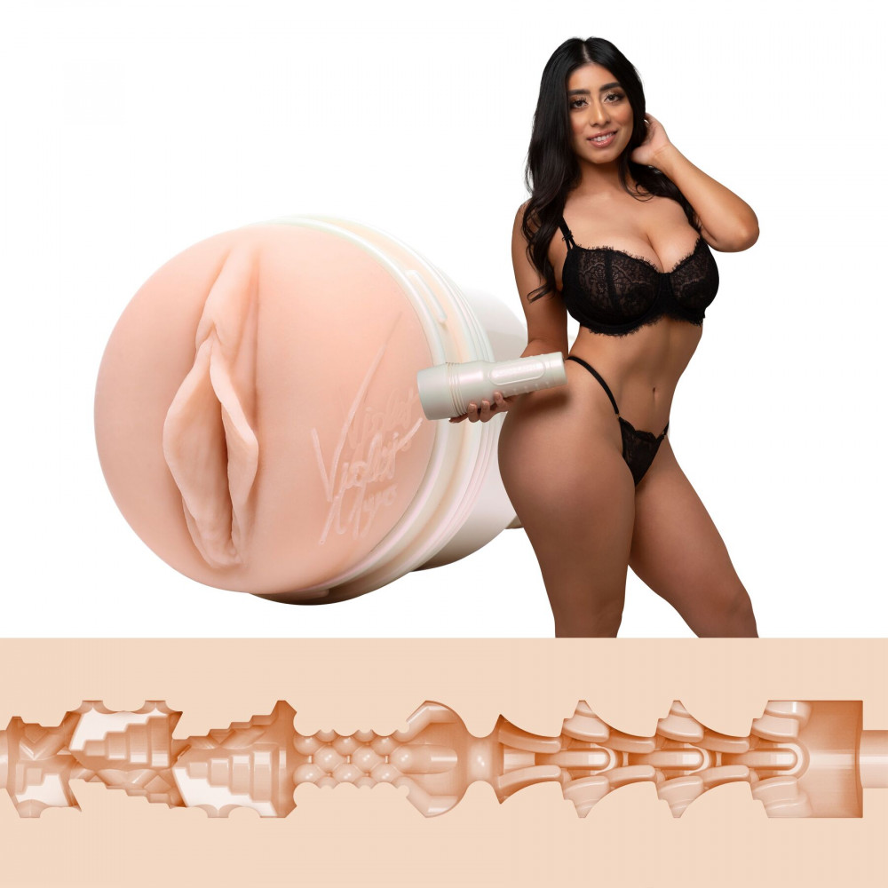 Мастурбаторы вагины - Мастурбатор Fleshlight Girls: Violet Myers – Waifu, со слепка вагины, очень нежный