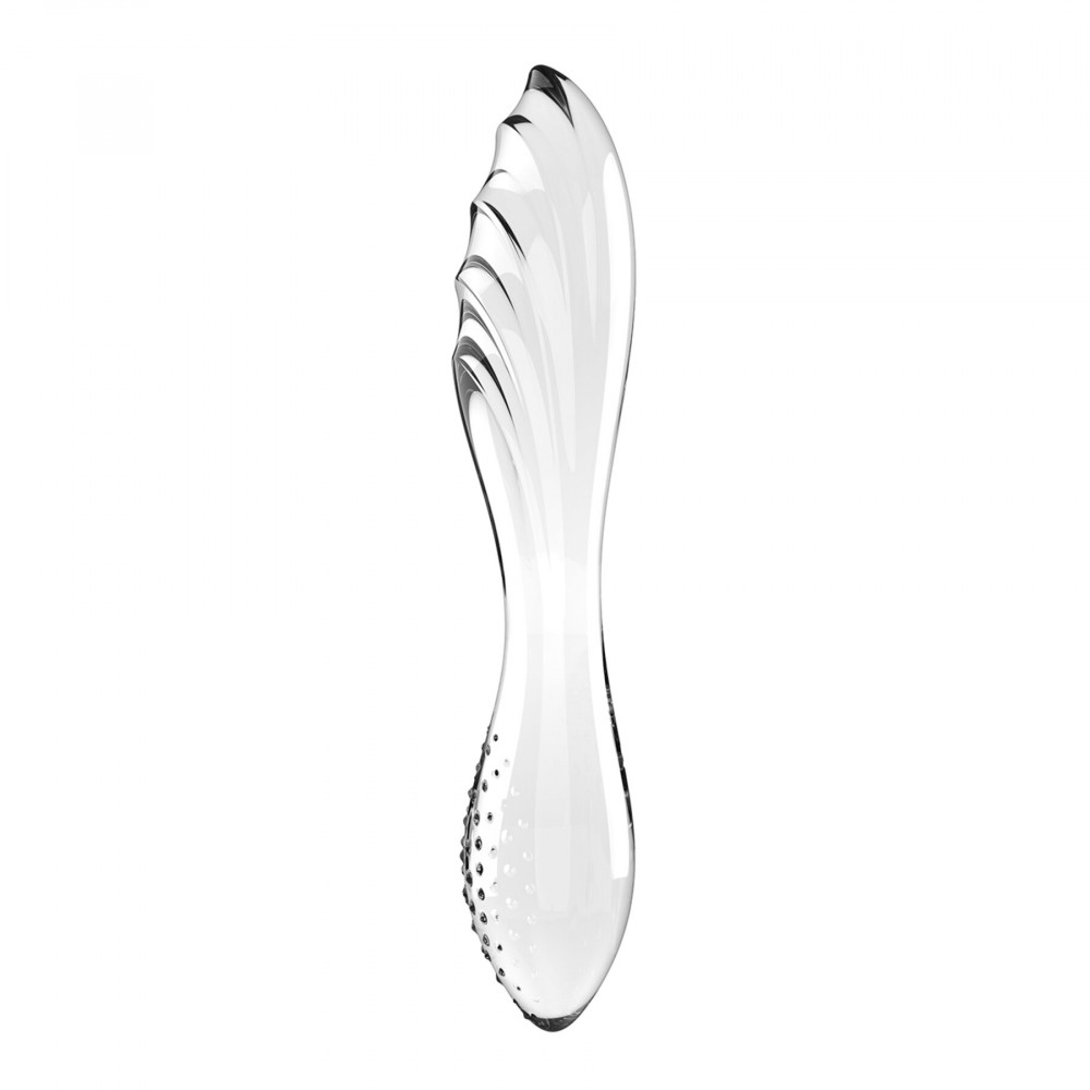 Дилдо - Стеклянный дилдо Satisfyer Dazzling Crystal 1 (Transparent) 3