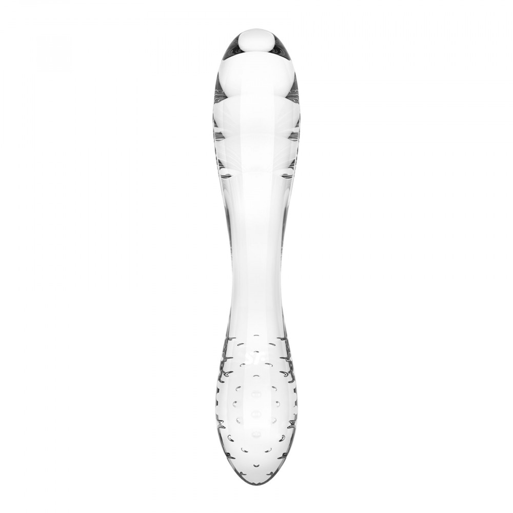 Дилдо - Стеклянный дилдо Satisfyer Dazzling Crystal 1 (Transparent) 2