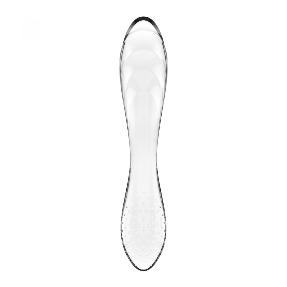 Дилдо - Стеклянный дилдо Satisfyer Dazzling Crystal 1 (Transparent) 4