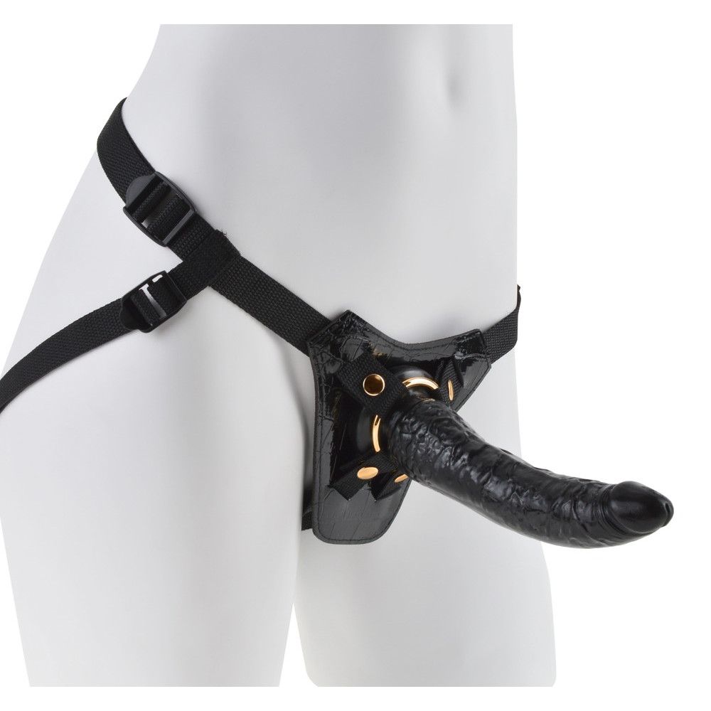 Секс игрушки - Страпон Fetish Fantasy Gold DESIGNER STRAP-ON BLACK 3