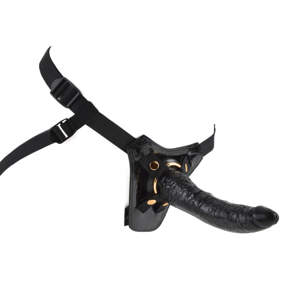 Секс игрушки - Страпон Fetish Fantasy Gold DESIGNER STRAP-ON BLACK 7