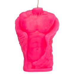 Свеча LOVE FLAME - Angel Man Pink Fluor, CPS07-PINK
