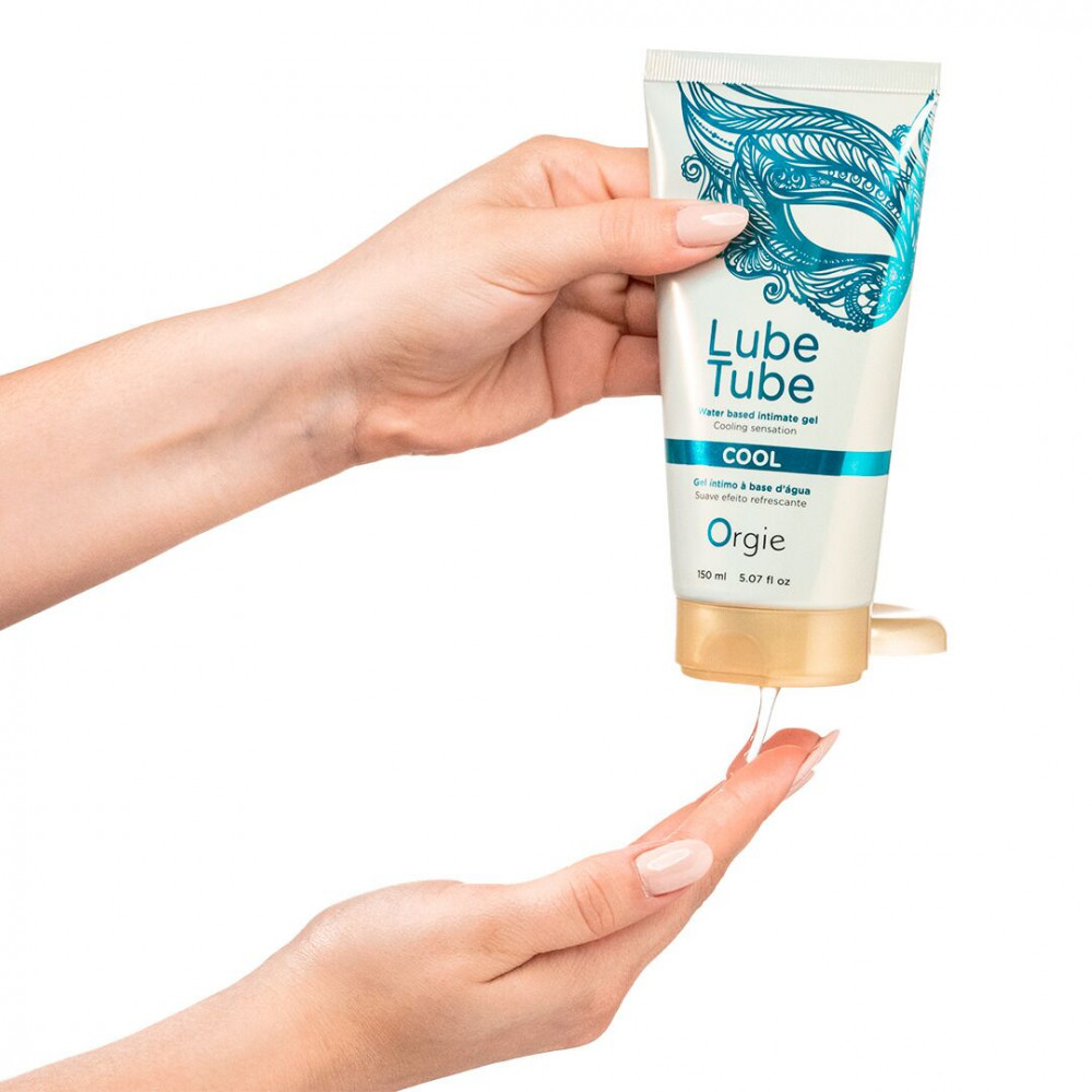 Смазка на водной основе - Лубрикант на водной основе Orgie - Lube Tube Cool (150 мл) 1