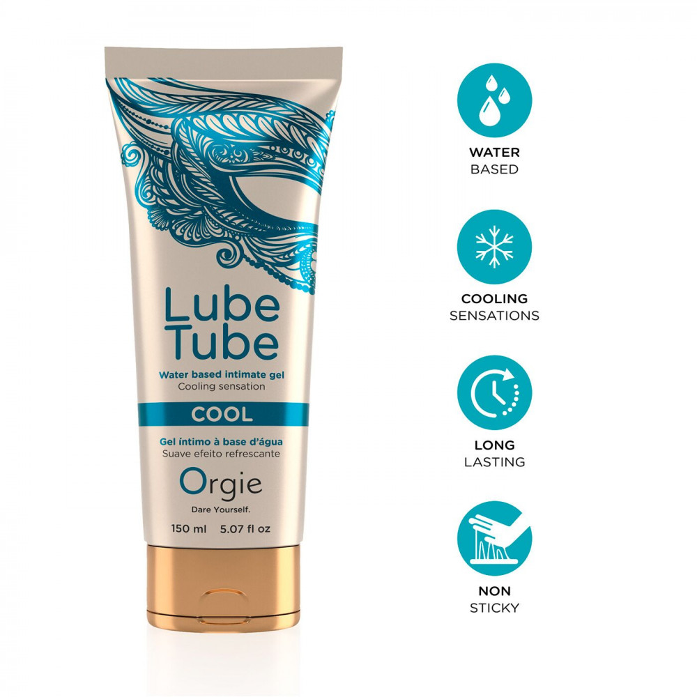 Смазка на водной основе - Лубрикант на водной основе Orgie - Lube Tube Cool (150 мл) 2