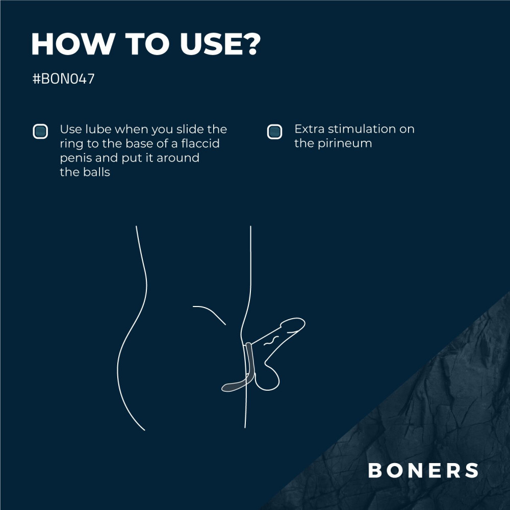 Эрекционное кольцо - Эрекционное кольцо Boners Cock ring 8