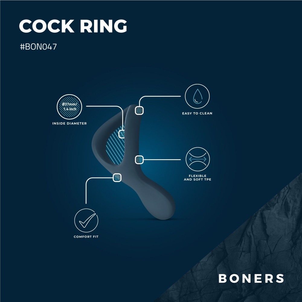 Эрекционное кольцо - Эрекционное кольцо Boners Cock ring 9