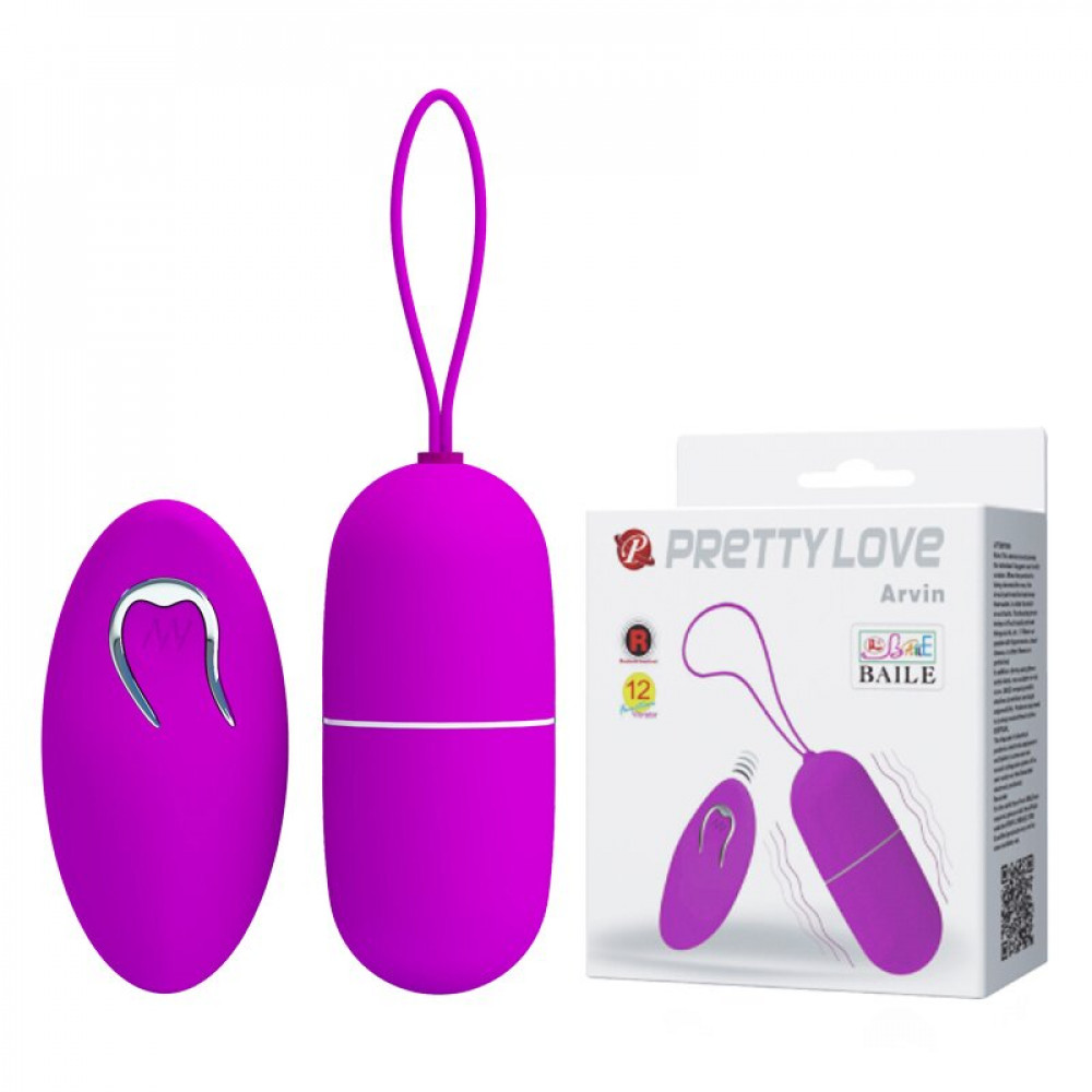 Вибратор - Виброяйцо с дистанционным управлением Pretty Love - Arvin, BI-014374W