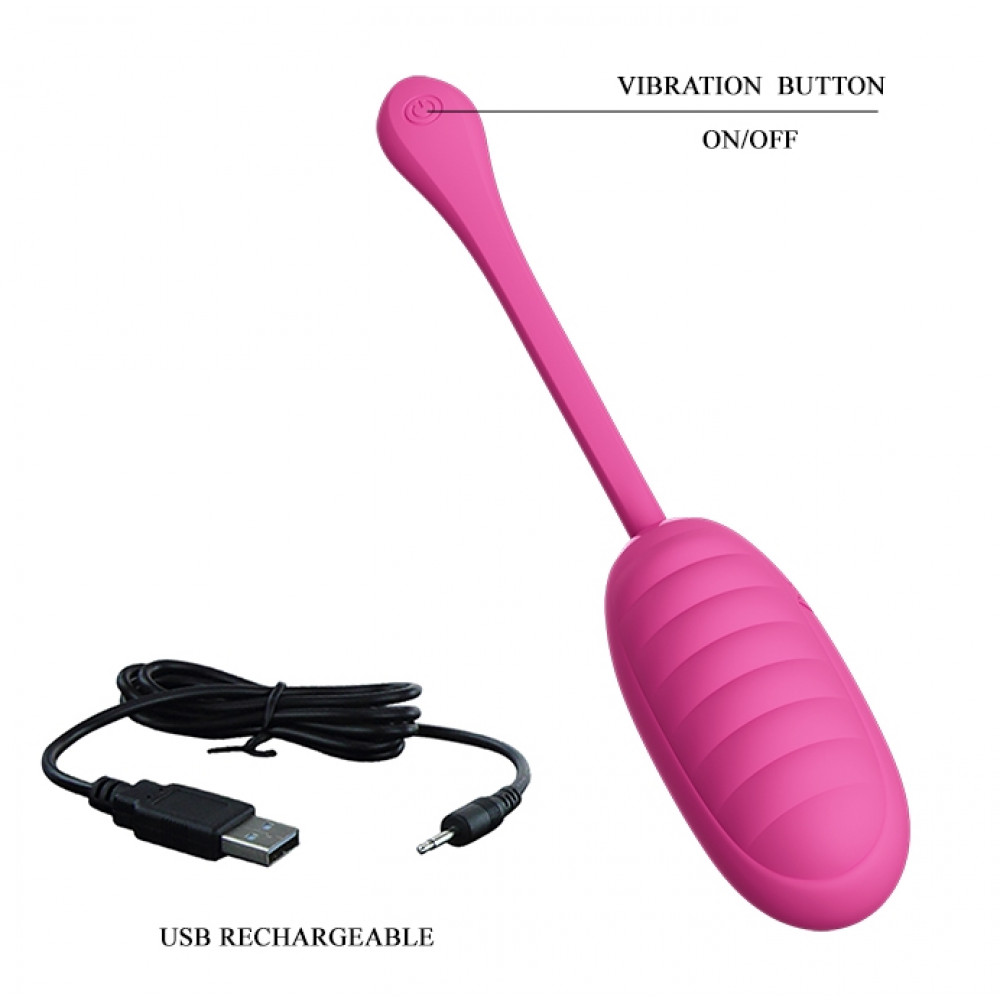 Вибратор - Виброяйцо управляемое смартфоном Pretty Love - Kirk Mobile APP remote control, BI-014654HP 7