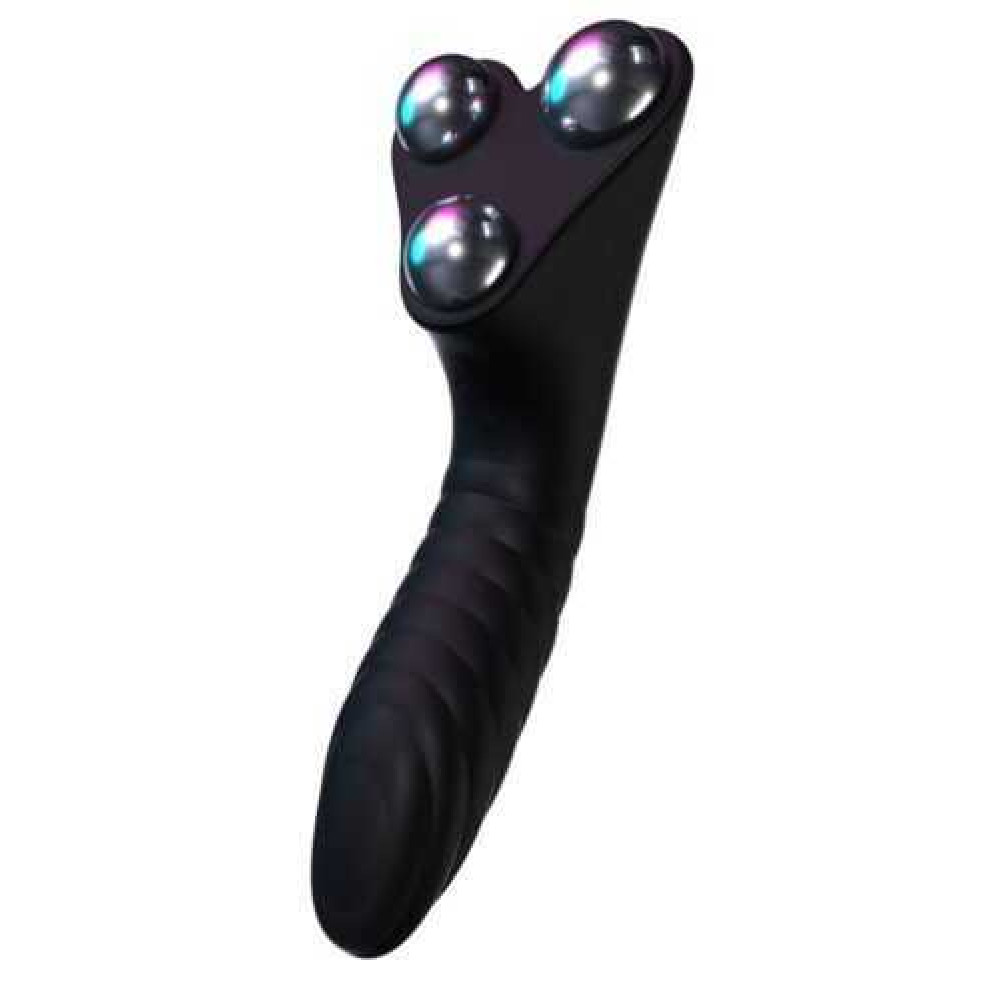 Вибратор - Вибратор для пар StiVi - The Real Threat Partner Vibrator - Black 11