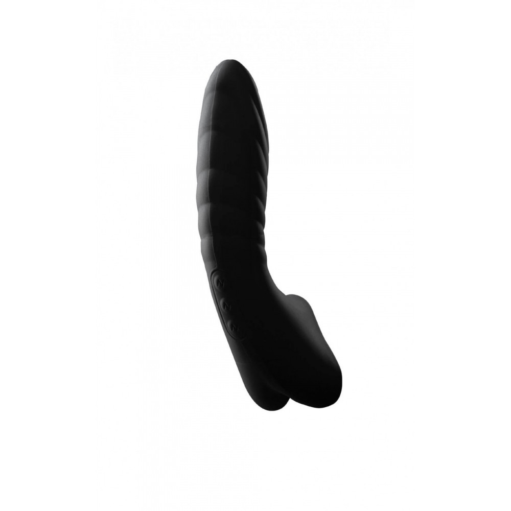 Вибратор - Вибратор для пар StiVi - The Real Threat Partner Vibrator - Black 5