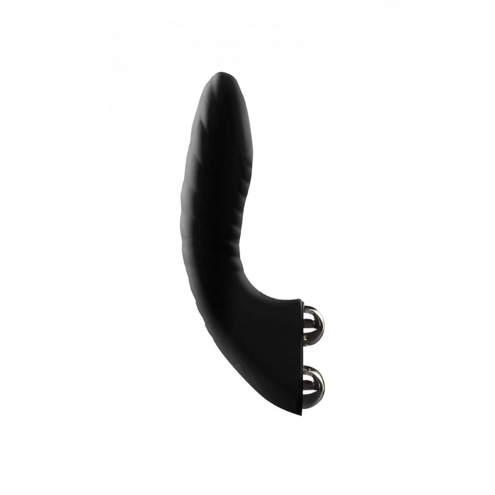 Вибратор - Вибратор для пар StiVi - The Real Threat Partner Vibrator - Black 6
