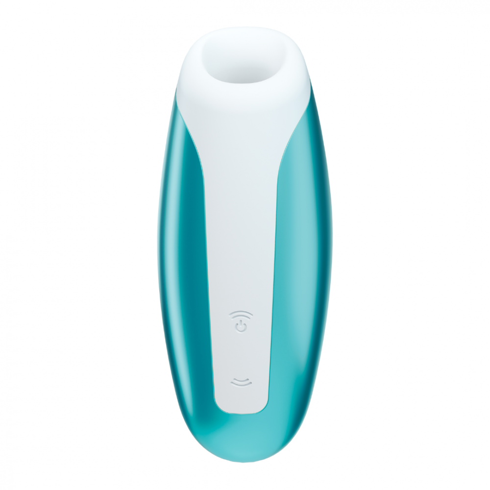 Мастурбатор - Вакуумный стимулятор клитора Love Breeze, голубой Satisfyer (Германия) 3