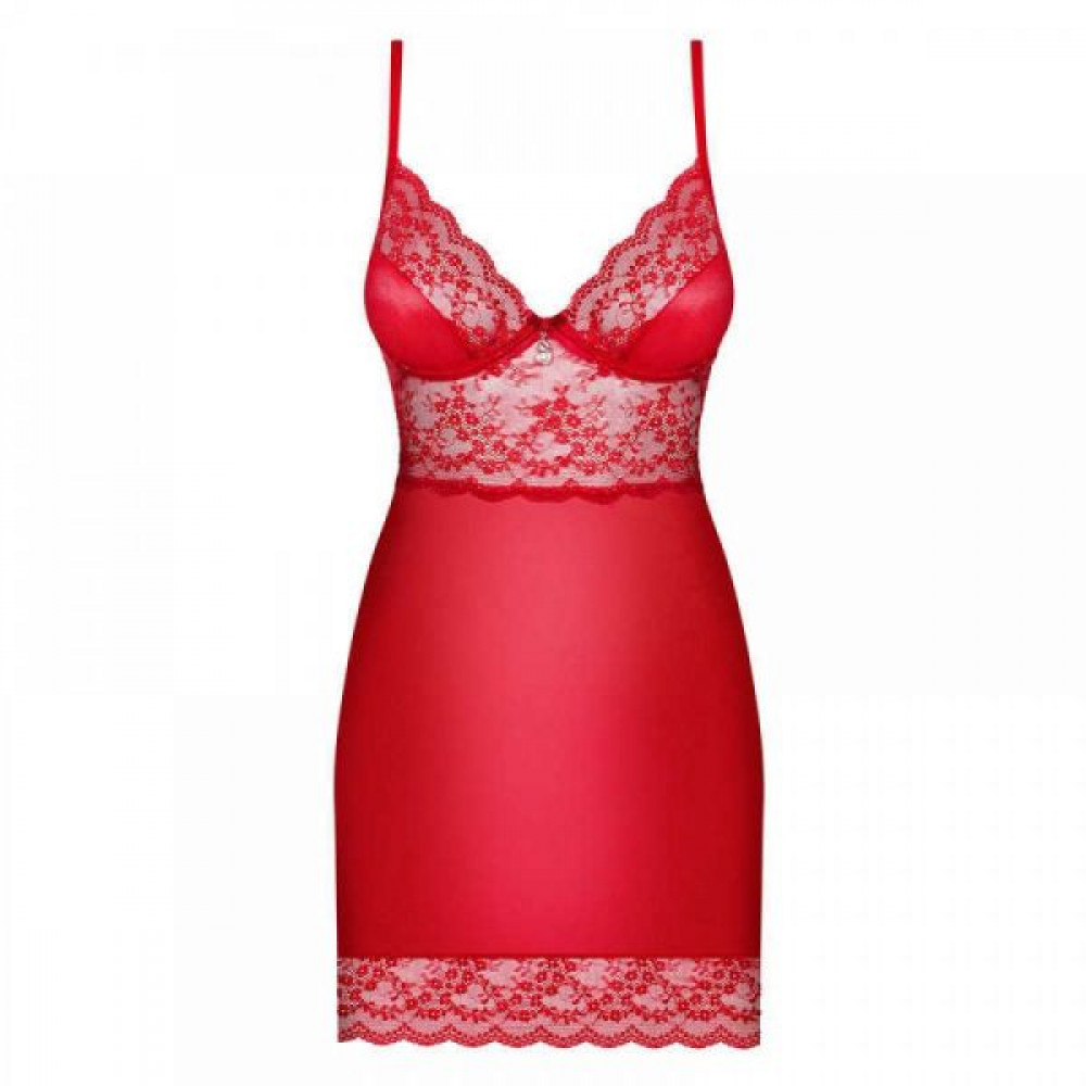 Эротические пеньюары и сорочки - Cорочка Obsessive Lovica chemise S/M 3