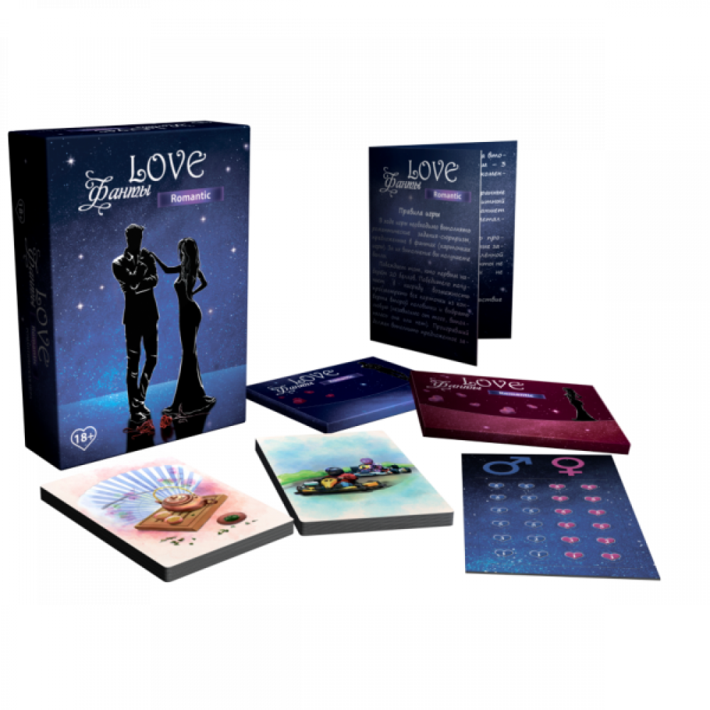 Эротические игры - Настольная игра Love Фанты Romantic Bombat Games 2