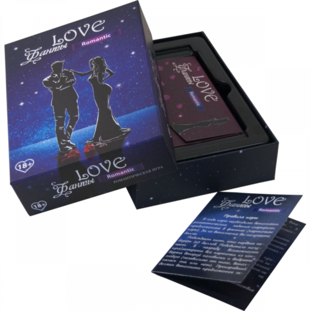 Эротические игры - Настольная игра Love Фанты Romantic Bombat Games 1