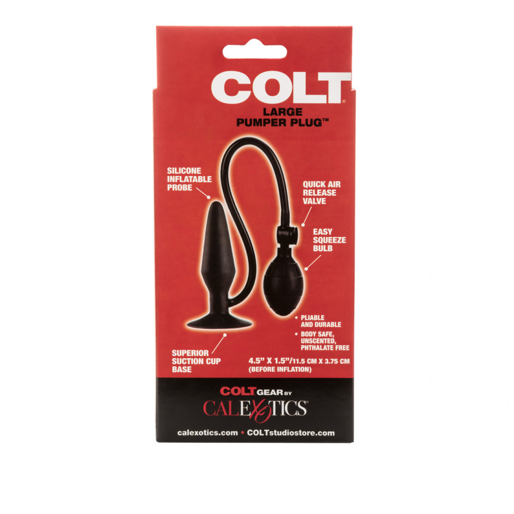 Секс игрушки - Анальная пробка с накачкой COLT Large Pumper Plug 5